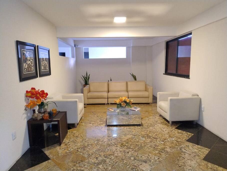 Fortaleza Praia Iracema Apartamento Guanaces Vista Mar Luaran gambar