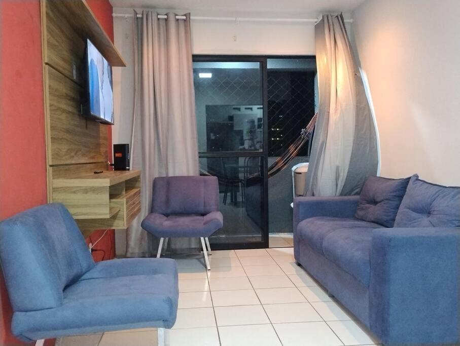 Fortaleza Praia Iracema Apartamento Guanaces Vista Mar Luaran gambar