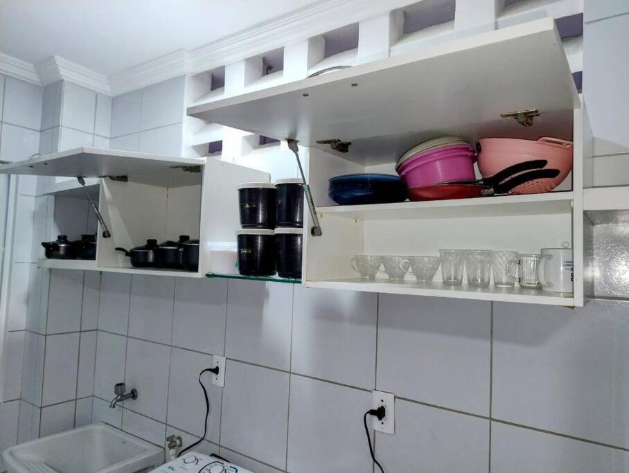 Fortaleza Praia Iracema Apartamento Guanaces Vista Mar Luaran gambar